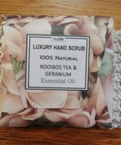 Rooibos tea & Geranium Hand Scrub 80g Sachet